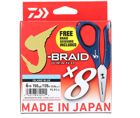 J-BRAID GRANDX8A-SCCISORS/멀티칼라150m